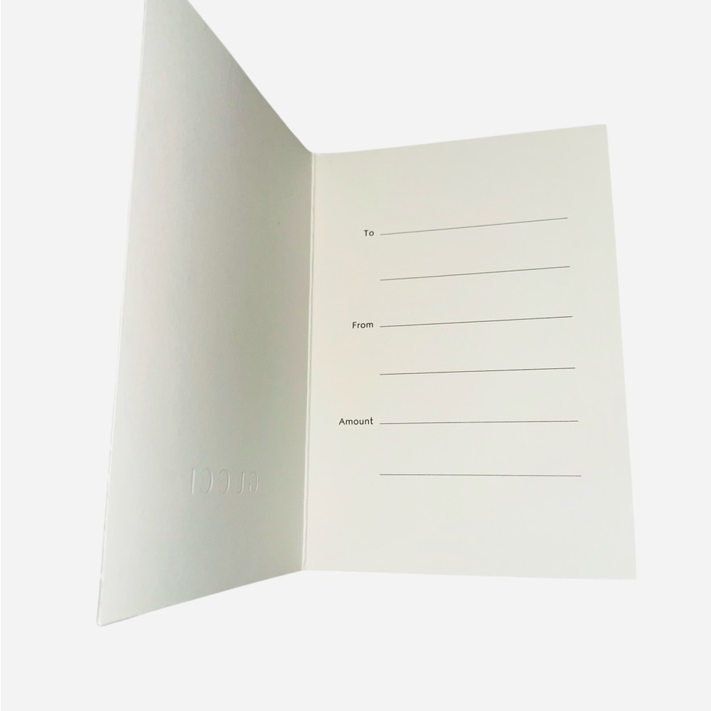 Gucci Card - Picture 2 of 2